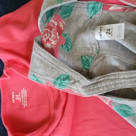 Carter's 24M short overall set - Picture 7 of 8